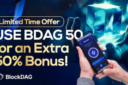 blockdag’s-bdag50-promo-code-offers-an-extra-50%,-surpassing-bitcoin-trading-and-litecoin-price-forecasts